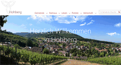 Desktop Screenshot of hohberg.de